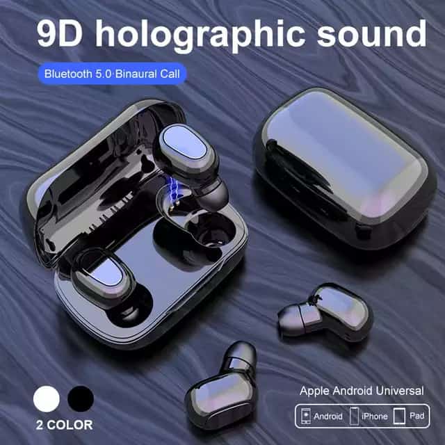 wireless earphones touch control Bluetooth