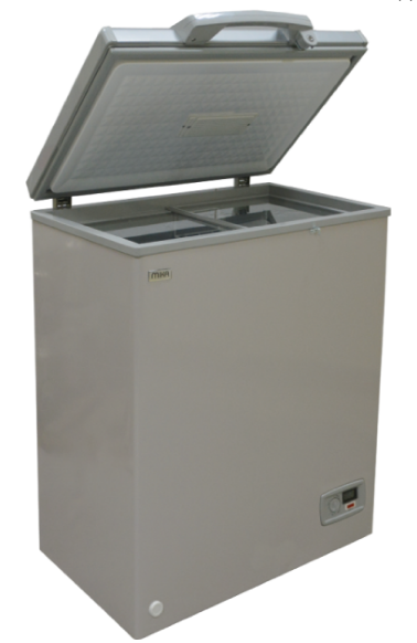 Deep Freezer, 100L, Silver Grey