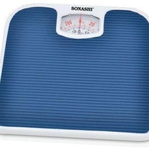 Bathroom Scale Blue Color Non Skid Surface