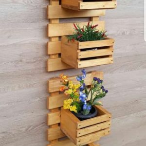 Woodwork Flower Holder