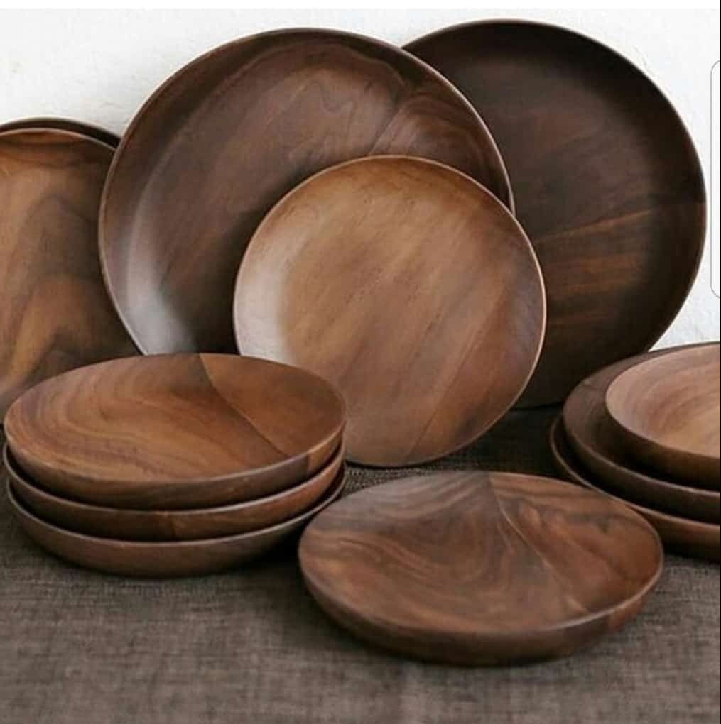 Wooden Plates