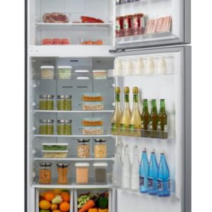 Refrigerator, 507L, No Frost, Double Door, Stainless Steel