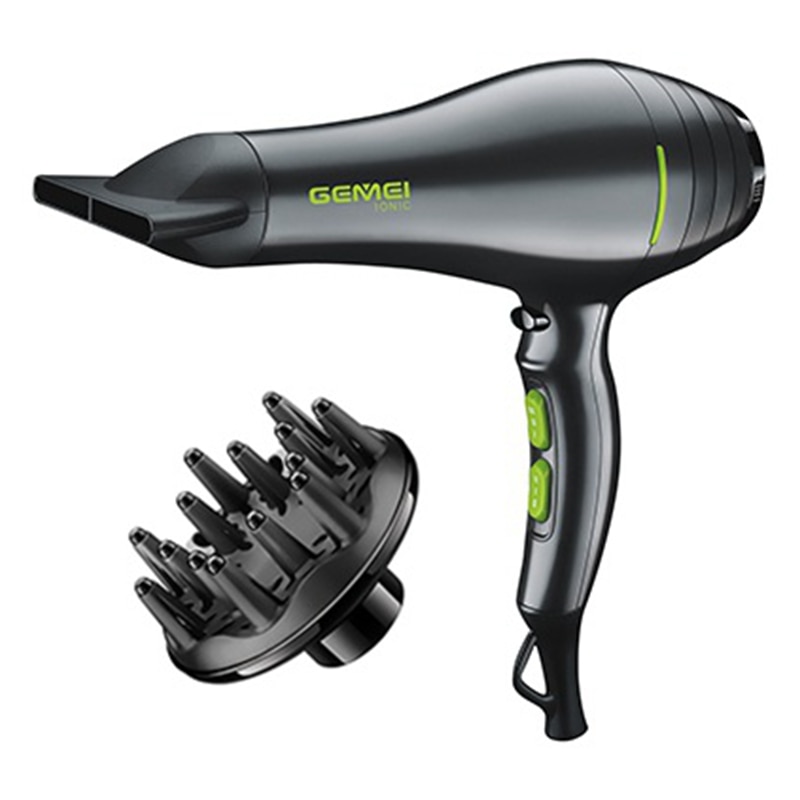 professional hair dryer blow hot air style with Nozzles hot cold air speed adjust Salon Hair Styling Tool with diffuser