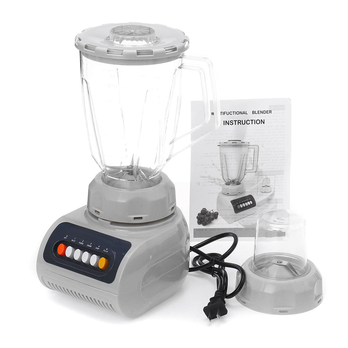 Commercial Grade Blender Food Processor Ice Crusher Smoothies