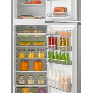 Refrigerator, 268L, No Frost, Double Door, Stainless Steel