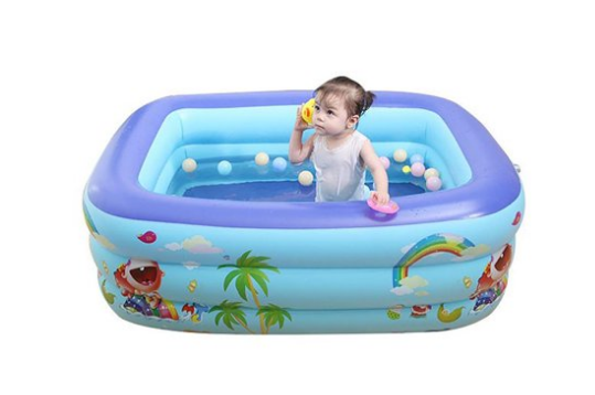 Rectangular Inflatable Baby Swimming Pool