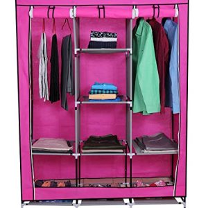 Portable Wardrobe Bedroom Furniture Bedroom Storage Cabinet Simple modern dustproof wardrobe