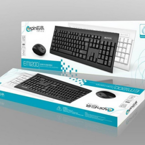 Em1200 Wireless Keyboard And Mouse Set Notebook