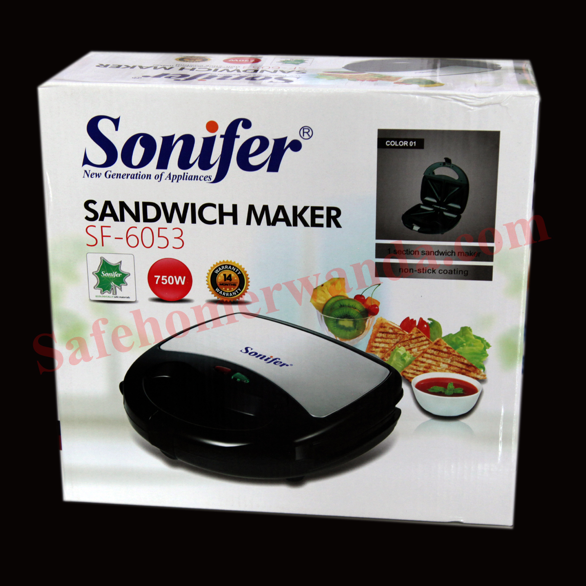 Sonifer Sandwich Maker 2Slice