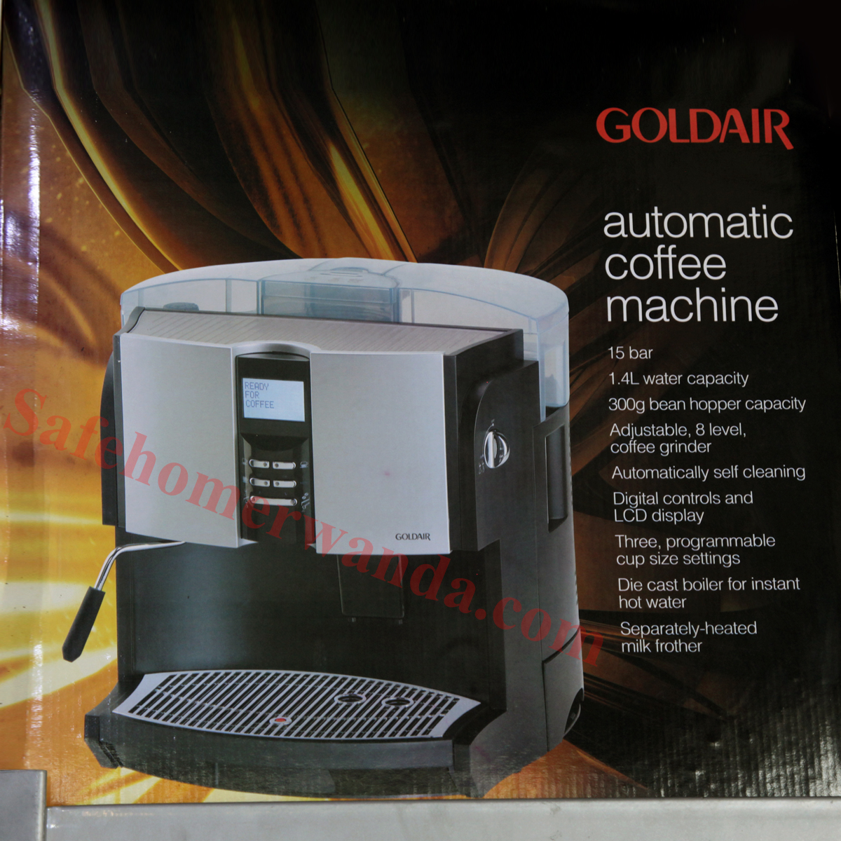 Automatic Espresso Machine Goldair with LCD display