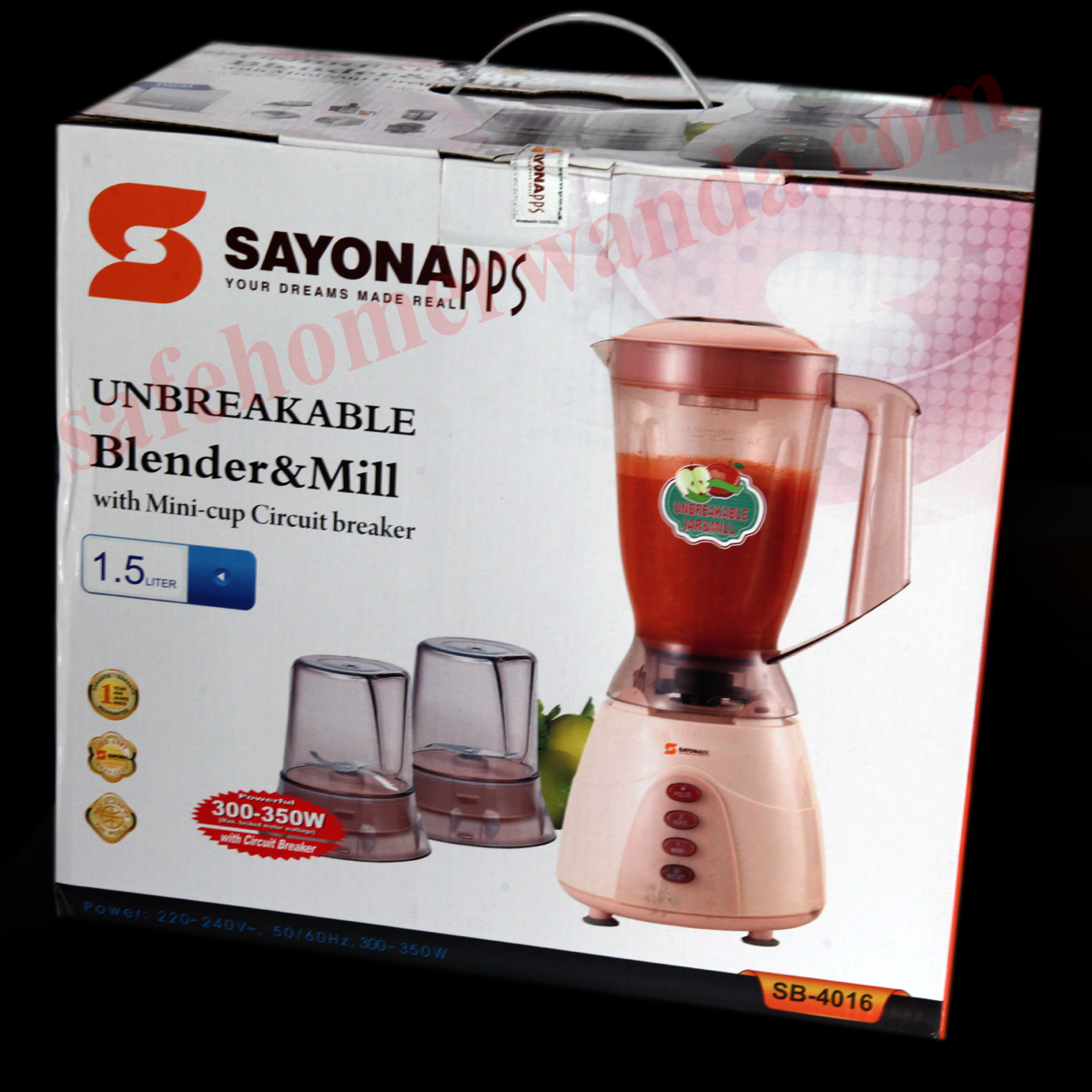 3 in 1 Blender & mill Sayona