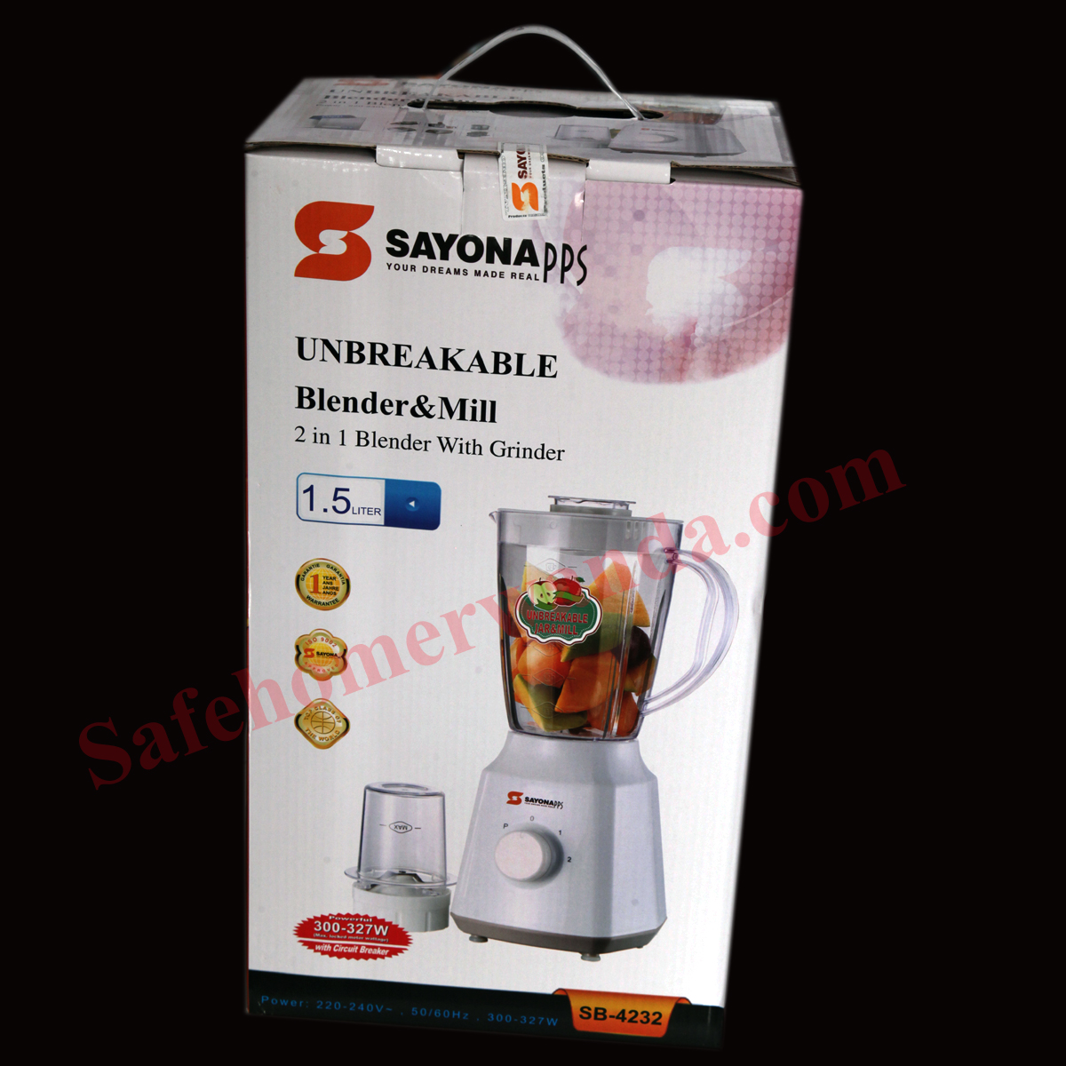 2 in 1 Blender & Mill Sayona