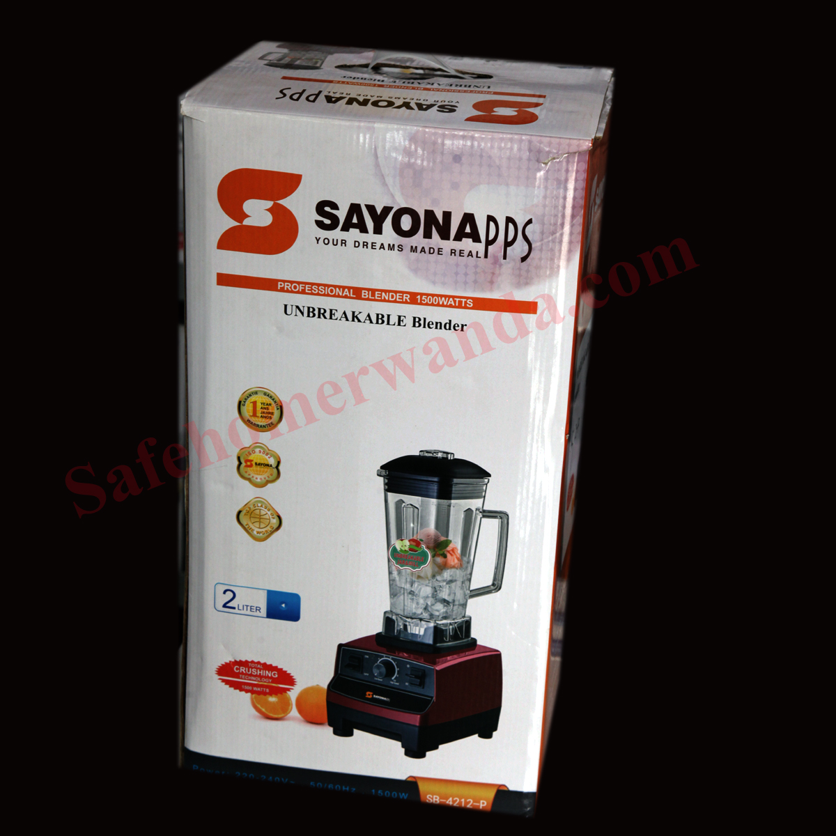 Sayona Commercial blender 2ltrs