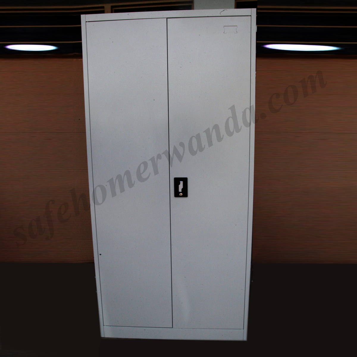 Double Door Steel Cupboard Simple Metalic Office Cupboard 2 metters