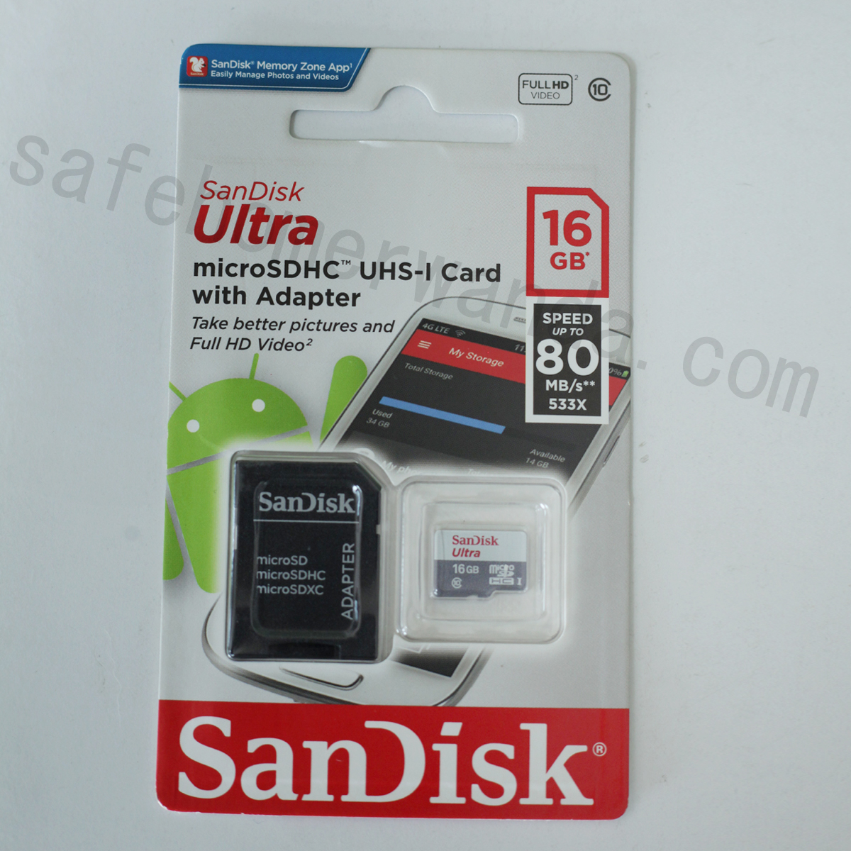 Micro sd card SanDisk Ultra 16GB