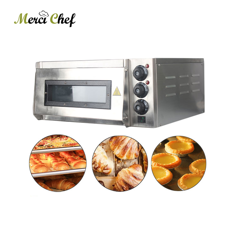 Stainless Steel Electric Pizza Oven Cake Roasted Chicken Pizza Cooker Commercial Use Kitchen Baking Machine Food Processor