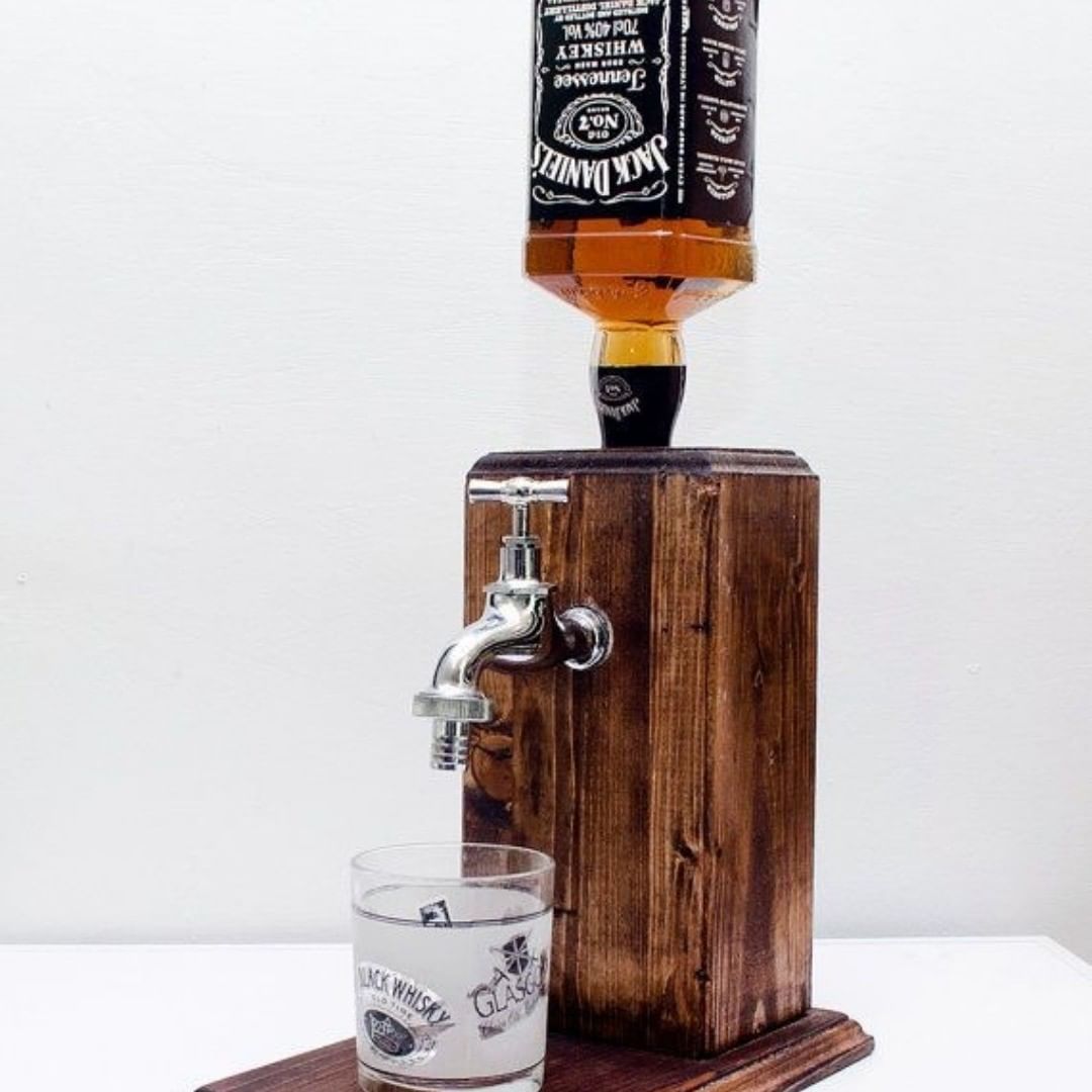 Wooden Liquor Dispenser