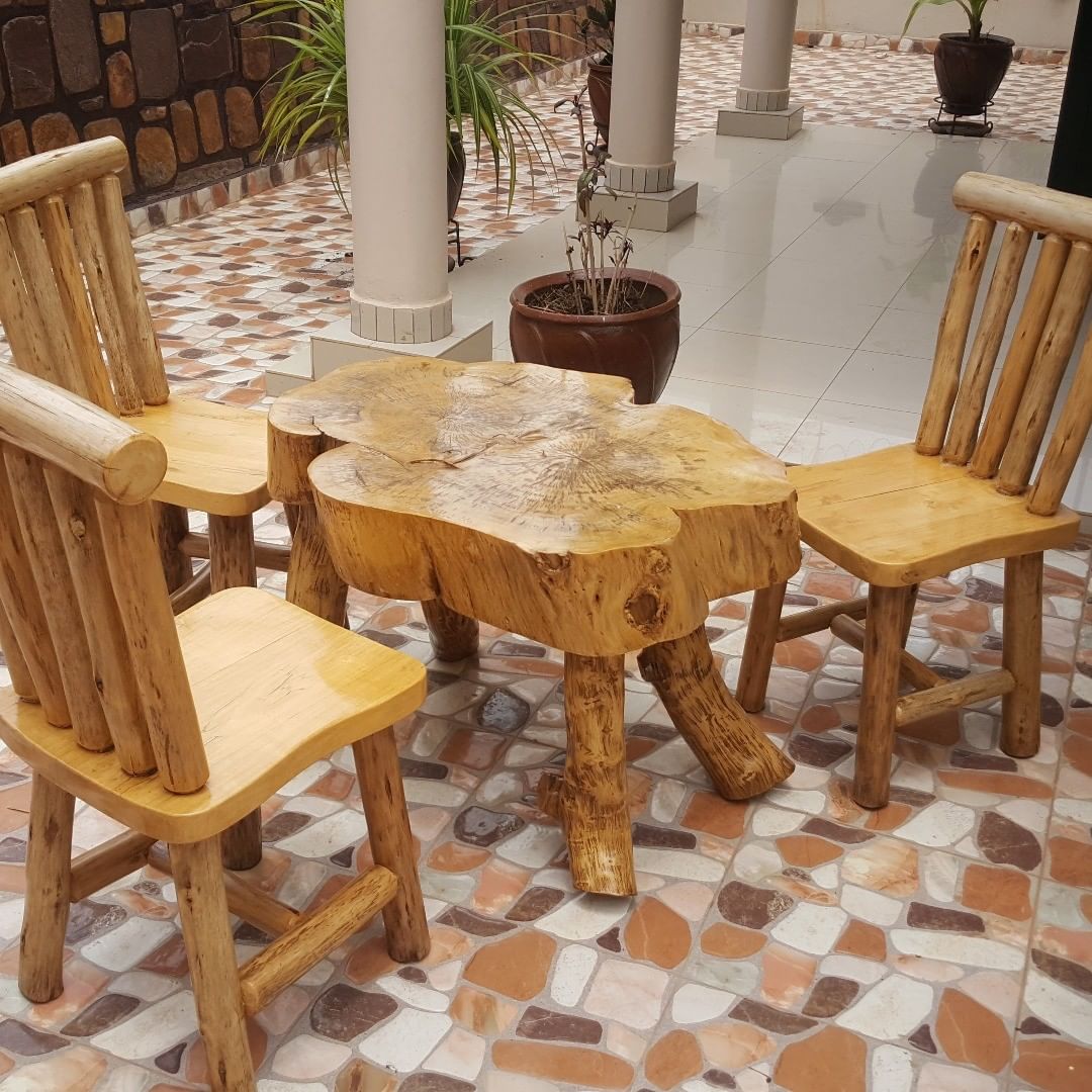 wood modern wood outdoor dining chair design