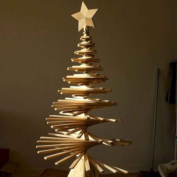 Wooden Christmas Tree