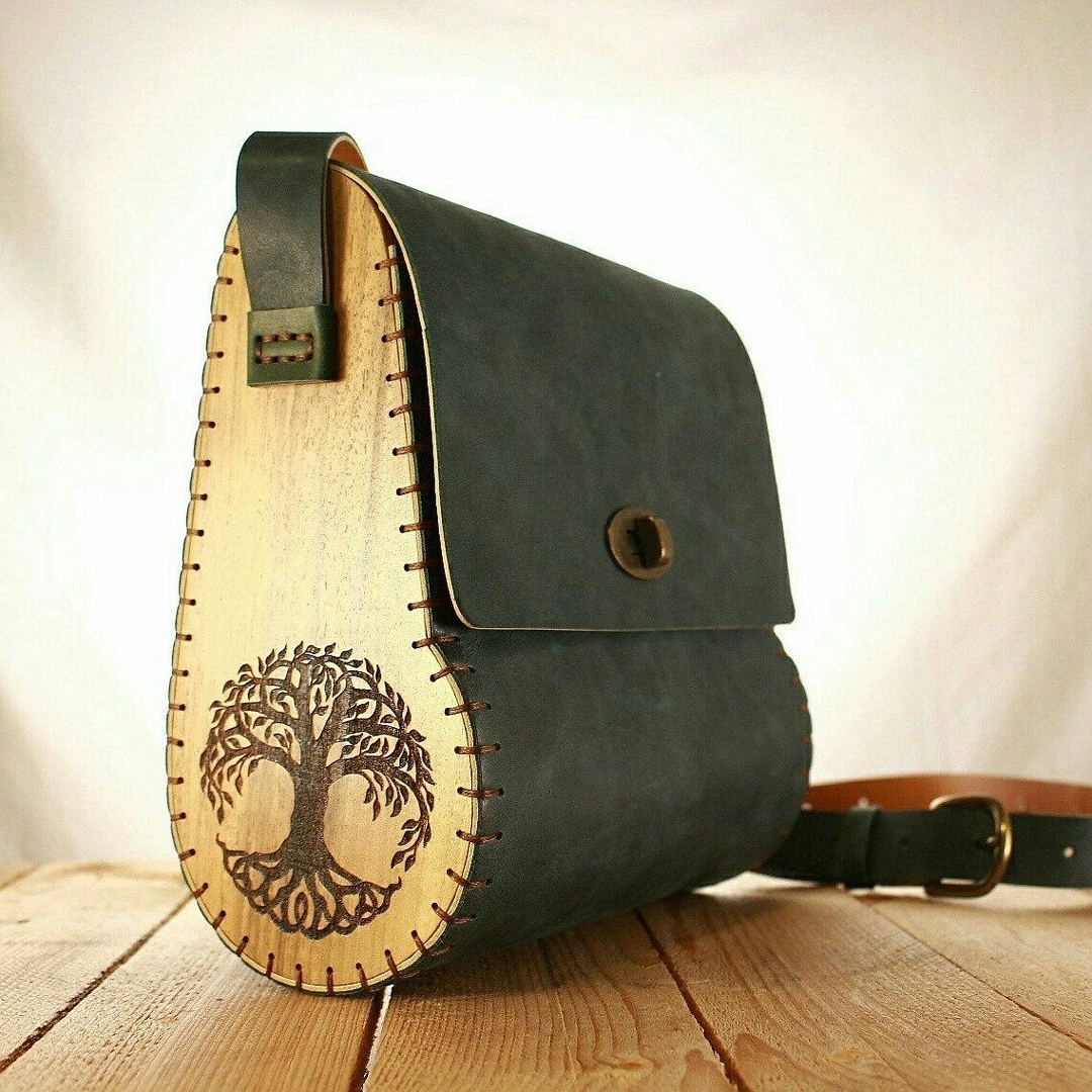 Wooden Purse