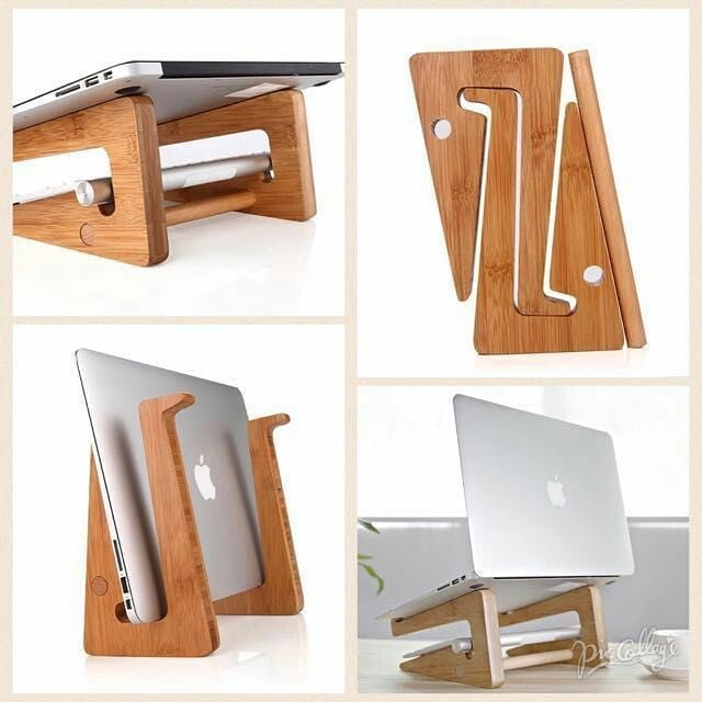 Wooden Laptop Stand