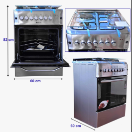 60×60 gas and electric Stove