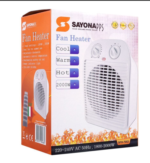 Fan heater