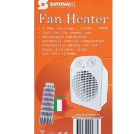 Fan heater