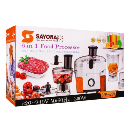 6 in 1 food processor