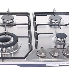 4-burner built-in gas cooktop