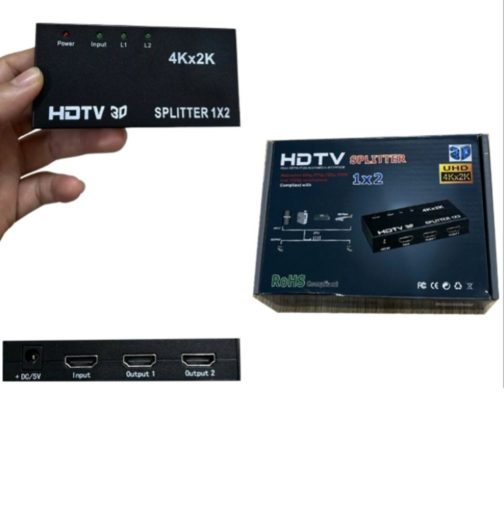 HDTV 4Kx2K 1x2 HDMI Splitter – UHD 3D Video Distribution