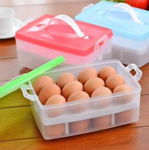 plastic egg storage container