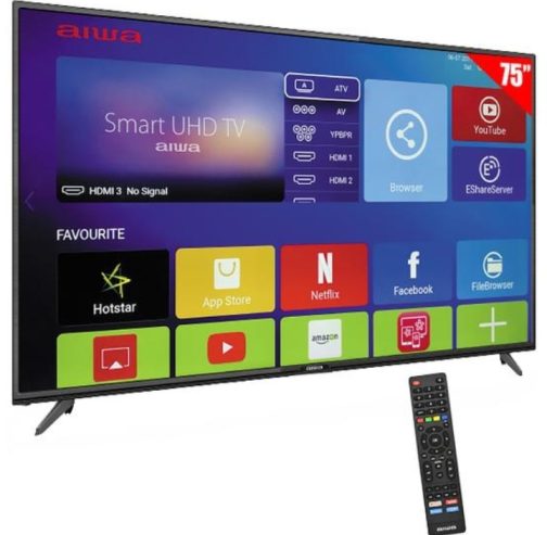 Aiwa 75-inch Smart TV