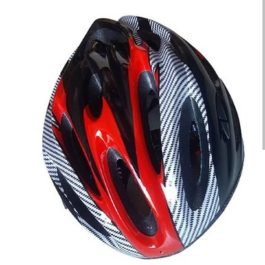 Lightweight Aerodynamic Cycling Helmet – Red & Black