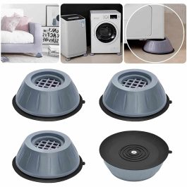 Washing machine foot pads