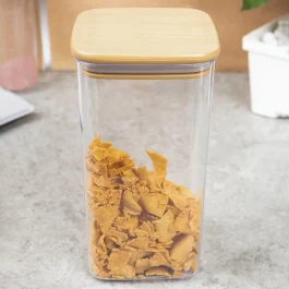 Food Storage Container with Bamboo Lid