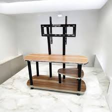 Tv rack with 4 seater table