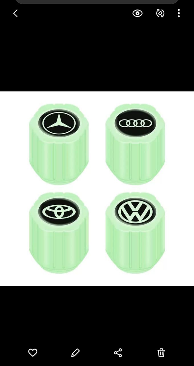 Tire luminous decor 4pcs