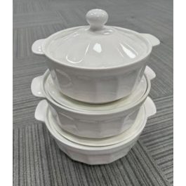 Ceramic Casserole Serving Dish Set