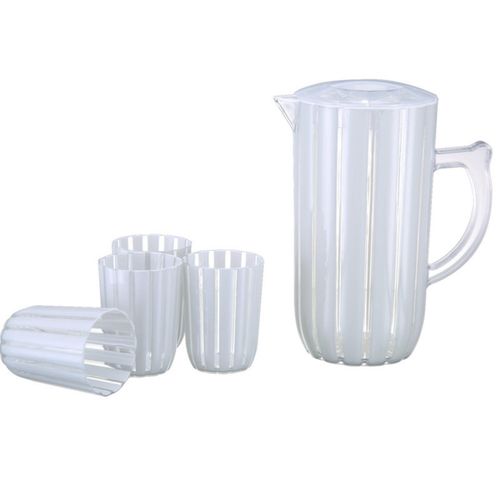 Water Jug With Cups 5-Piece Set