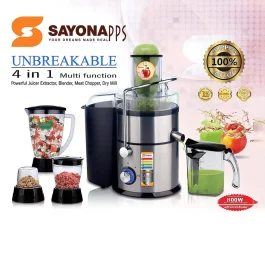 Sayona Unbreakable 4 In 1 Blender Sfp-4245