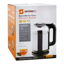 Sayona Borosilicate Glass Electric Kettle Sk-2535