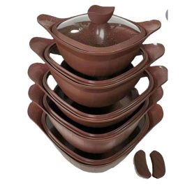 Aluminum Casserole Pots Set