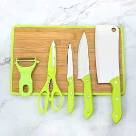 Multifunction Kitchen Knife And Cutting Board Set.