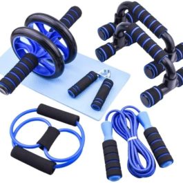 7-In-1 Ab Roller Wheel Workout Kit