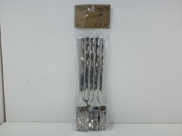 Stainless Steel Tableware Fork Set 6 Pcs - Image 2