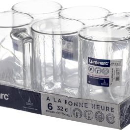 Luminarc New Morning Glass Mug Set 12Pcs