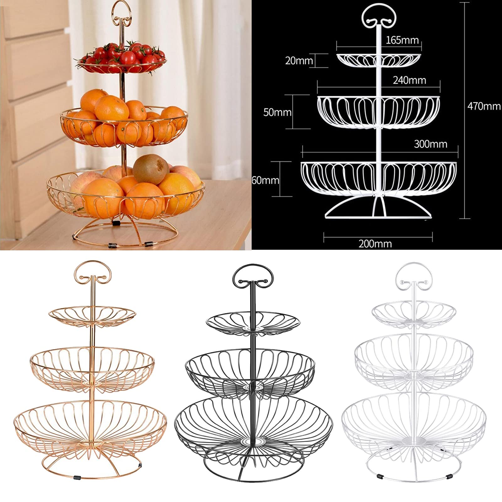 3-Tier Cupcake Stand