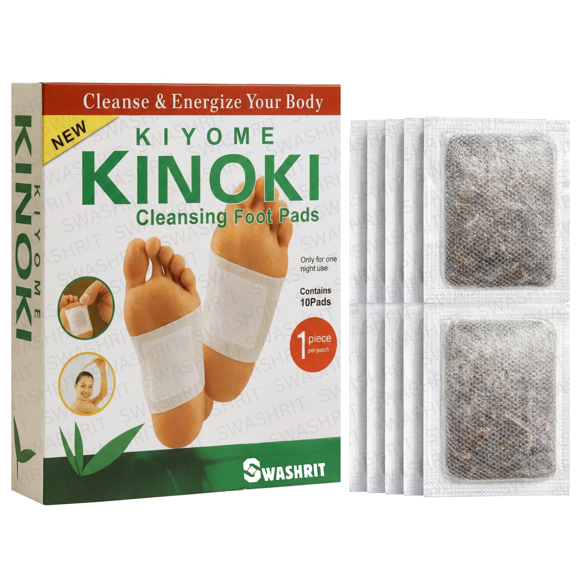 Kiyome Kinoki Cleansing Detox Foot Pads - Image 2