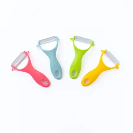 Y-Shaped Plastic Vegetable Peeler 12Pcs